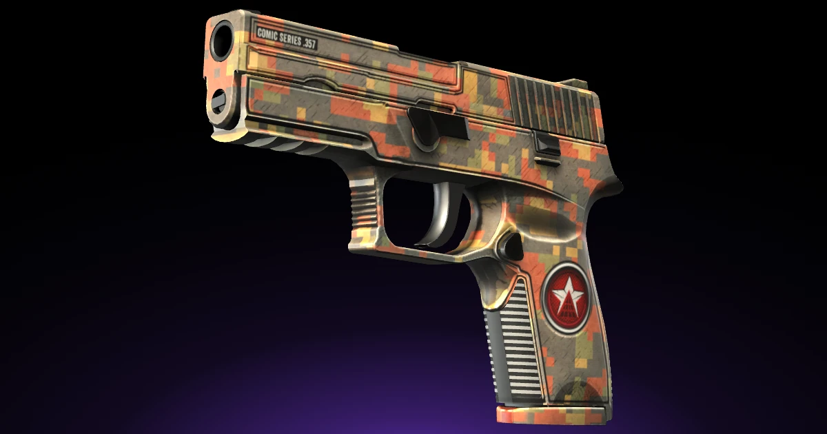 P250 | Red Rock skin in CS2