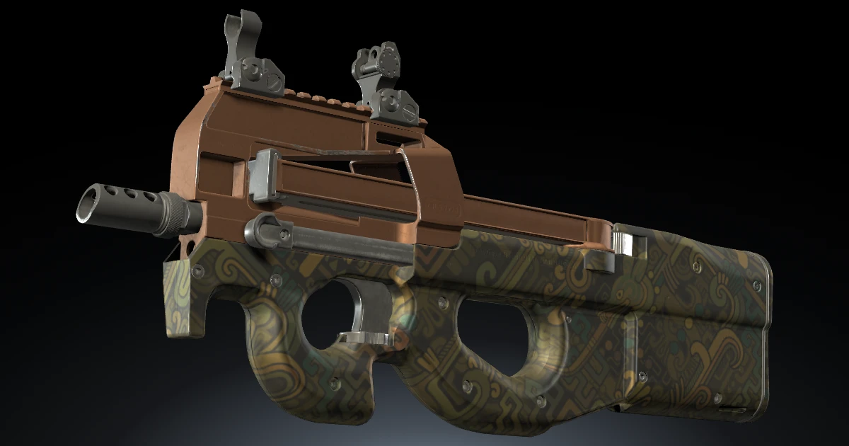 P90 | Ancient Earth skin in CS2