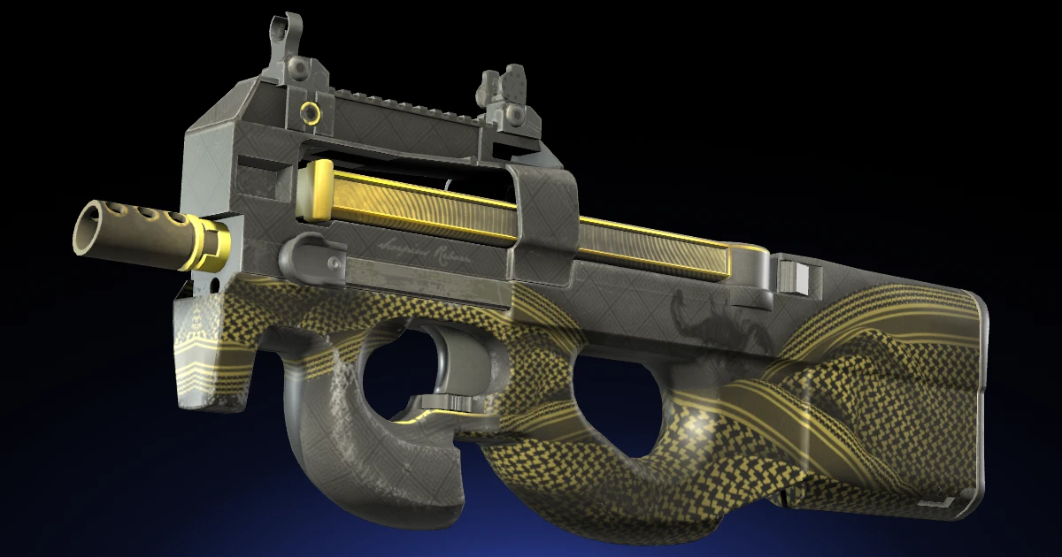 P90 | Desert Warfare skin in CS2