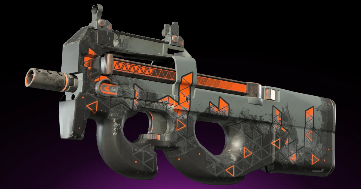 P90 | Trigon skin in CS2