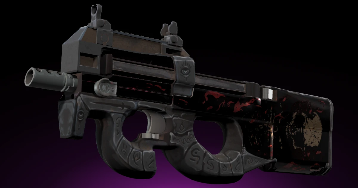 P90 | Shallow Grave skin in CS2