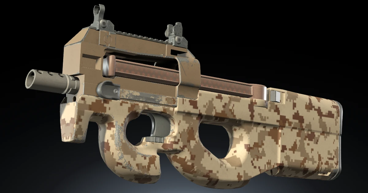 P90 | Desert DDPAT skin in CS2