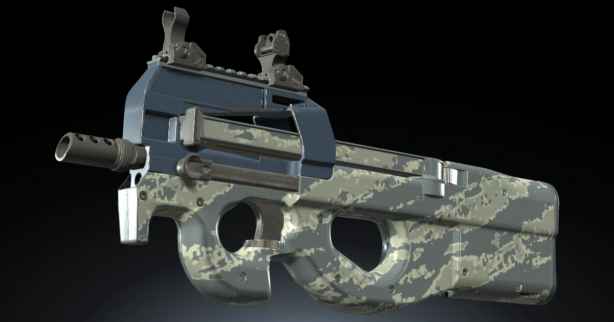 P90 | Blue Tac skin in CS2