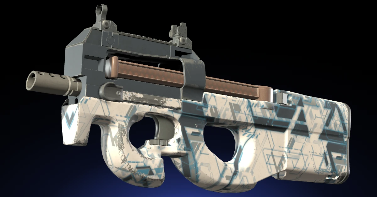 P90 | Schematic skin in CS2