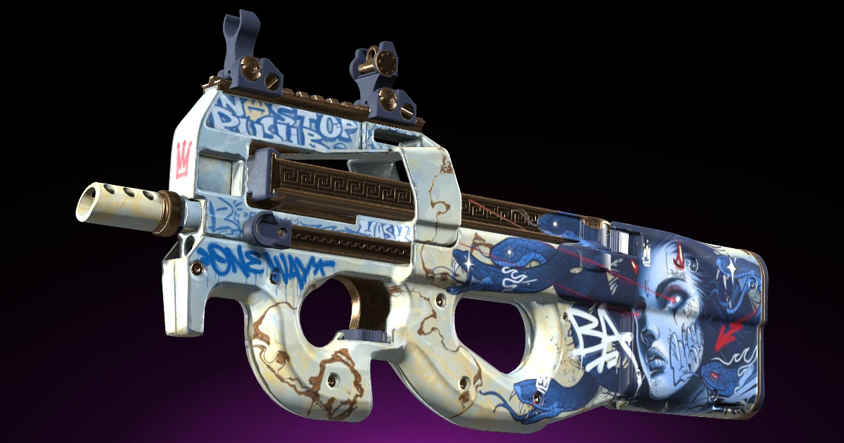 P90 | Deathgaze skin in CS2