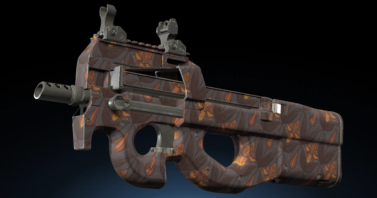 P90 | Sunset Lily skin in CS2