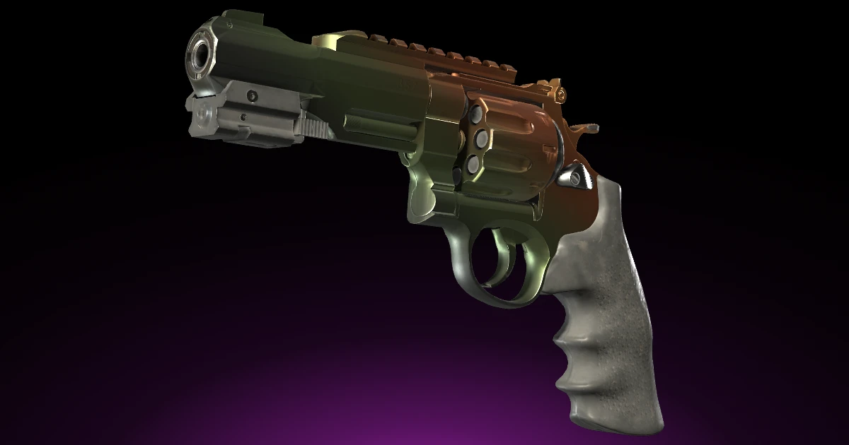 R8 Revolver | Amber Fade skin in CS2