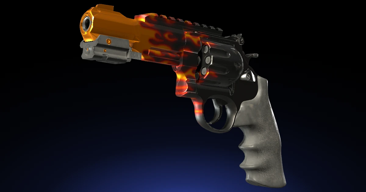 R8 Revolver | Blaze skin in CS2
