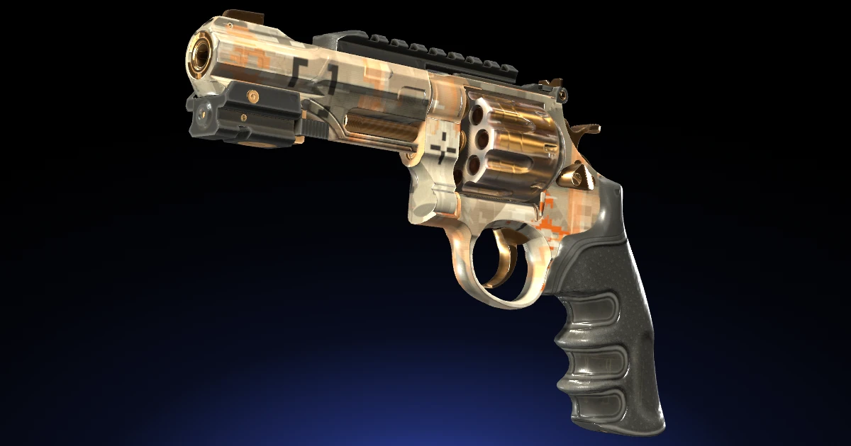 R8 Revolver | Monarch skin in CS2
