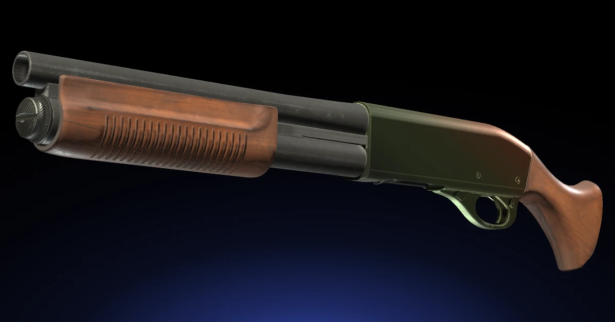 Sawed-Off | Amber Fade skin in CS2