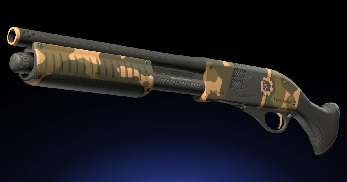 Sawed-Off | Black Sand skin in CS2