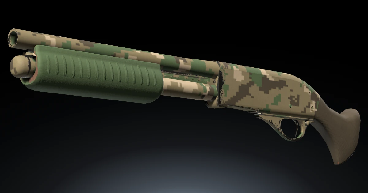 Sawed-Off | Forest DDPAT skin in CS2