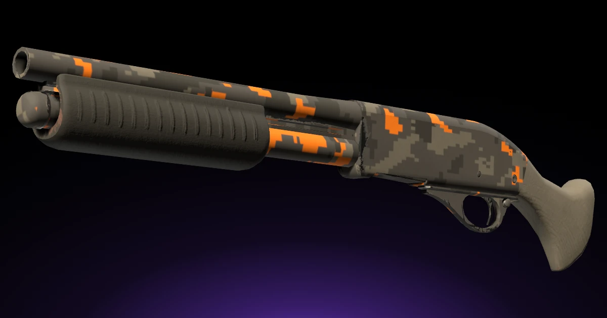 Sawed-Off | Orange DDPAT skin in CS2