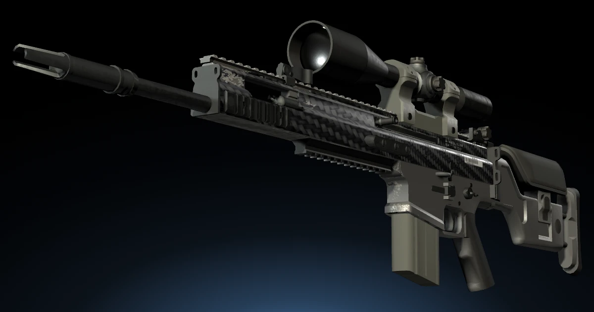 SCAR-20 | Carbon Fiber skin in CS2