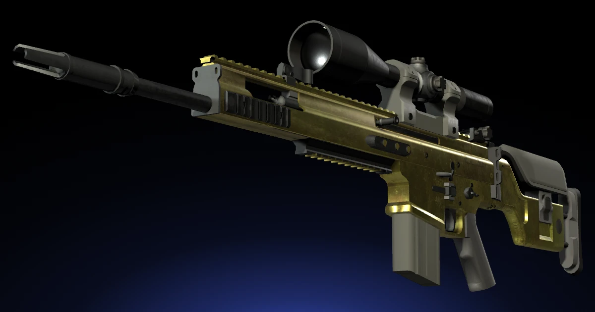 SCAR-20 | Brass skin in CS2