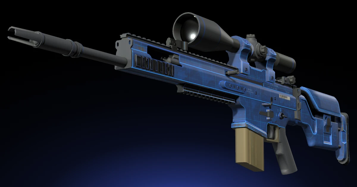SCAR-20 | Blueprint skin in CS2