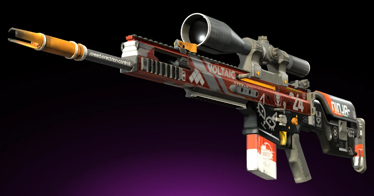 SCAR-20 | Bloodsport skin in CS2