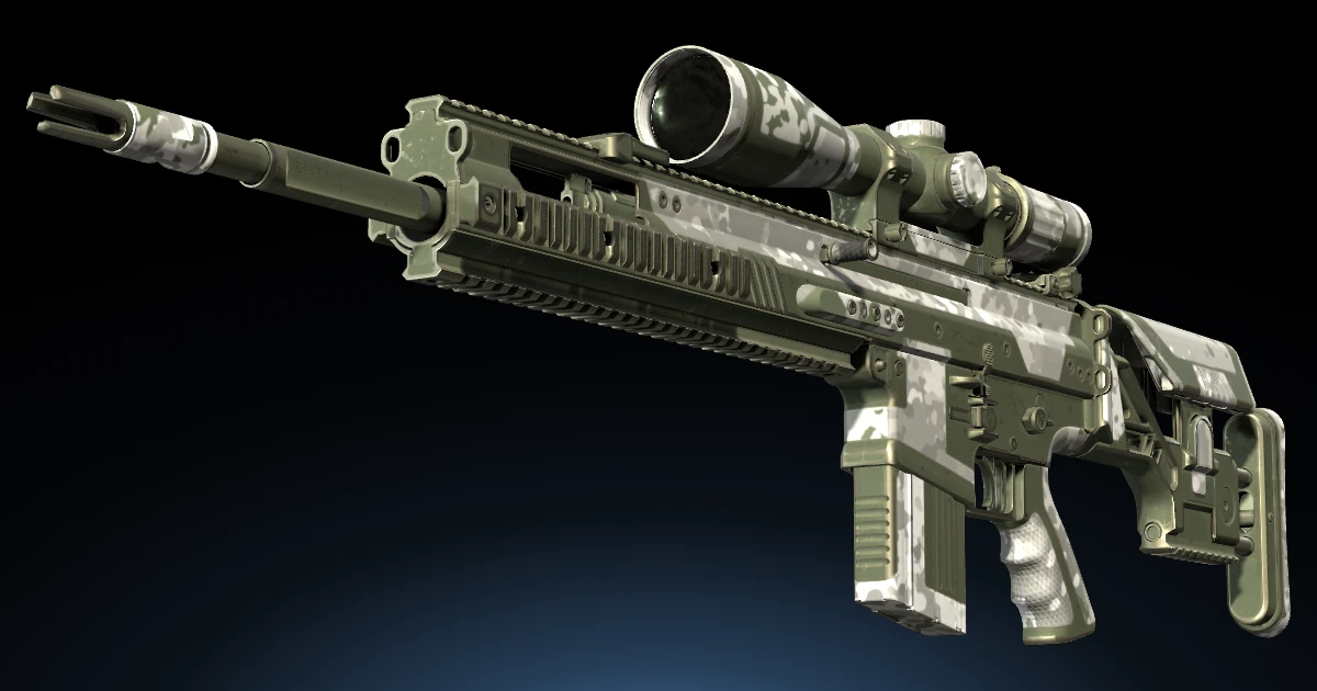 SCAR-20 | Arctic Camo Panels skin in CS2