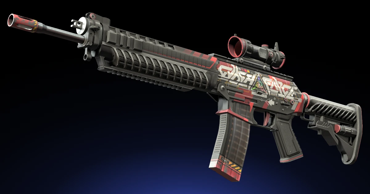 SG 553 | Cyberforce skin in CS2