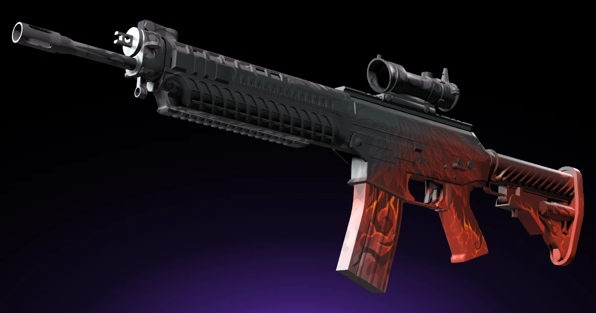 SG 553 | Darkwing skin in CS2