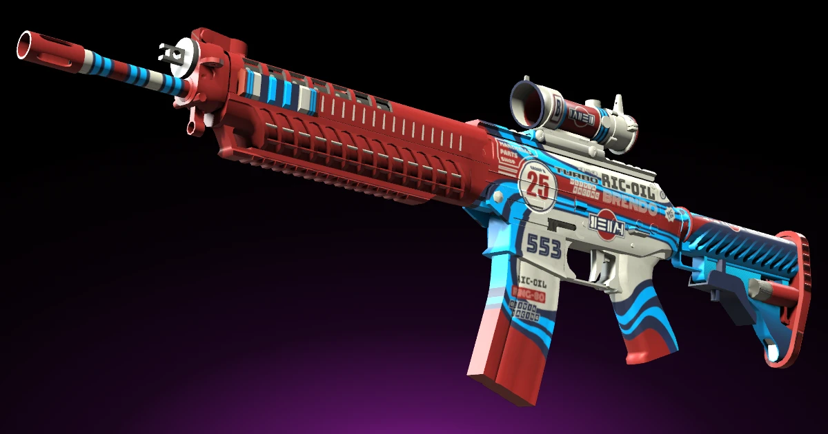 SG 553 | Integrale skin in CS2