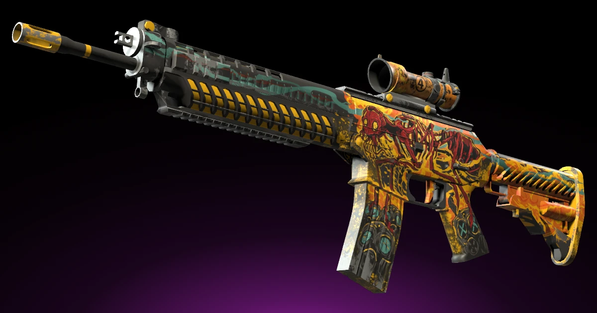 SG 553 | Colony IV skin in CS2