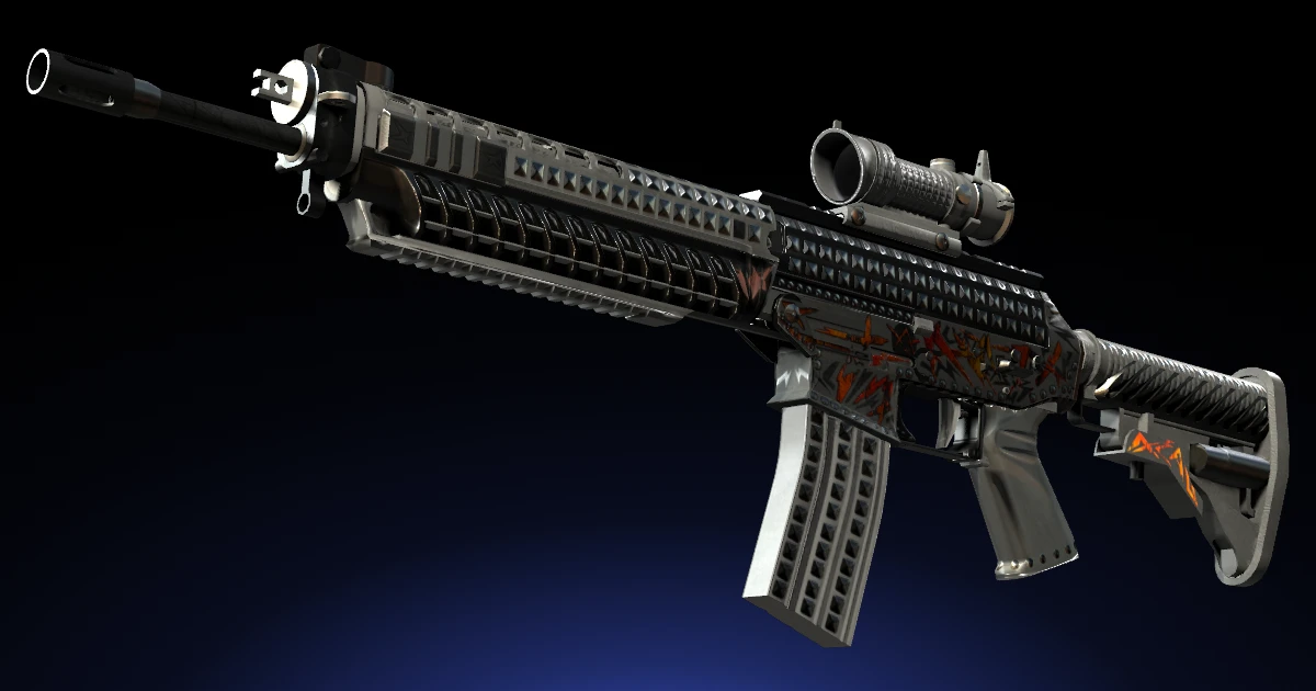 SG 553 | Heavy Metal skin in CS2