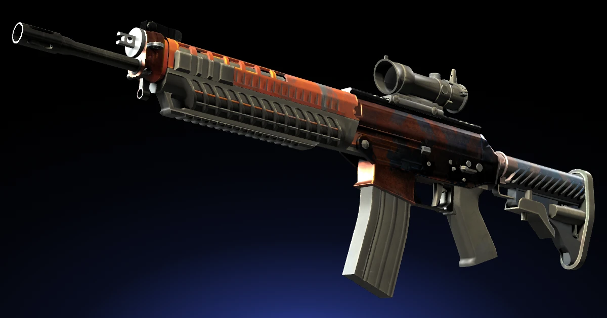 SG 553 | Danger Close skin in CS2