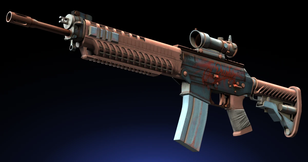 SG 553 | Ol' Rusty skin in CS2