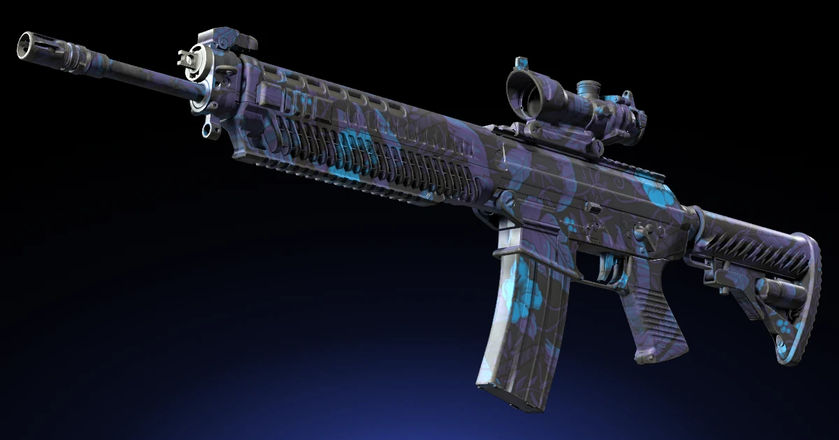 SG 553 | Aloha skin in CS2