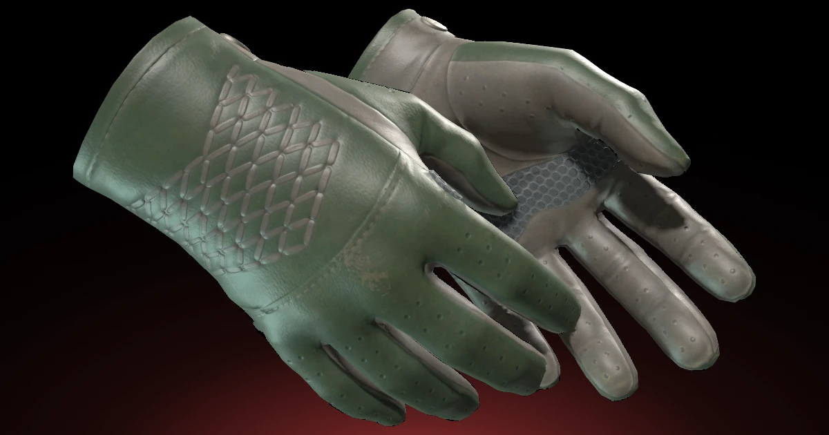 Driver Gloves | Racing Green skin in CS2
