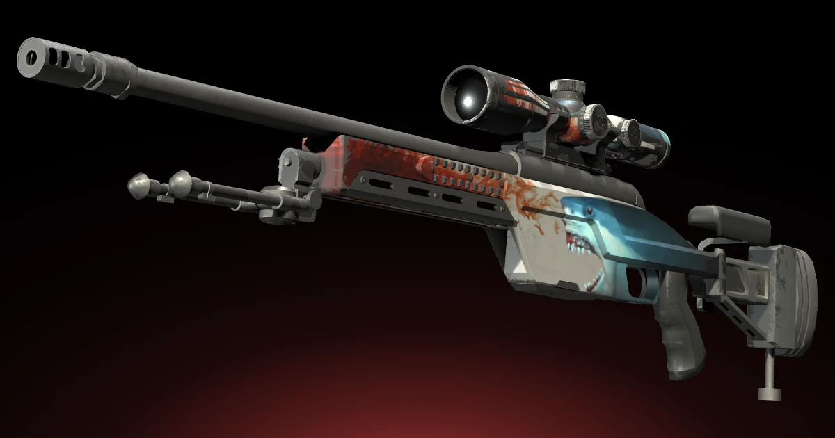 SSG 08 | Blood in the Water skin in CS2
