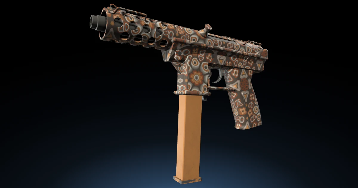 Tec-9 | Orange Murano skin in CS2