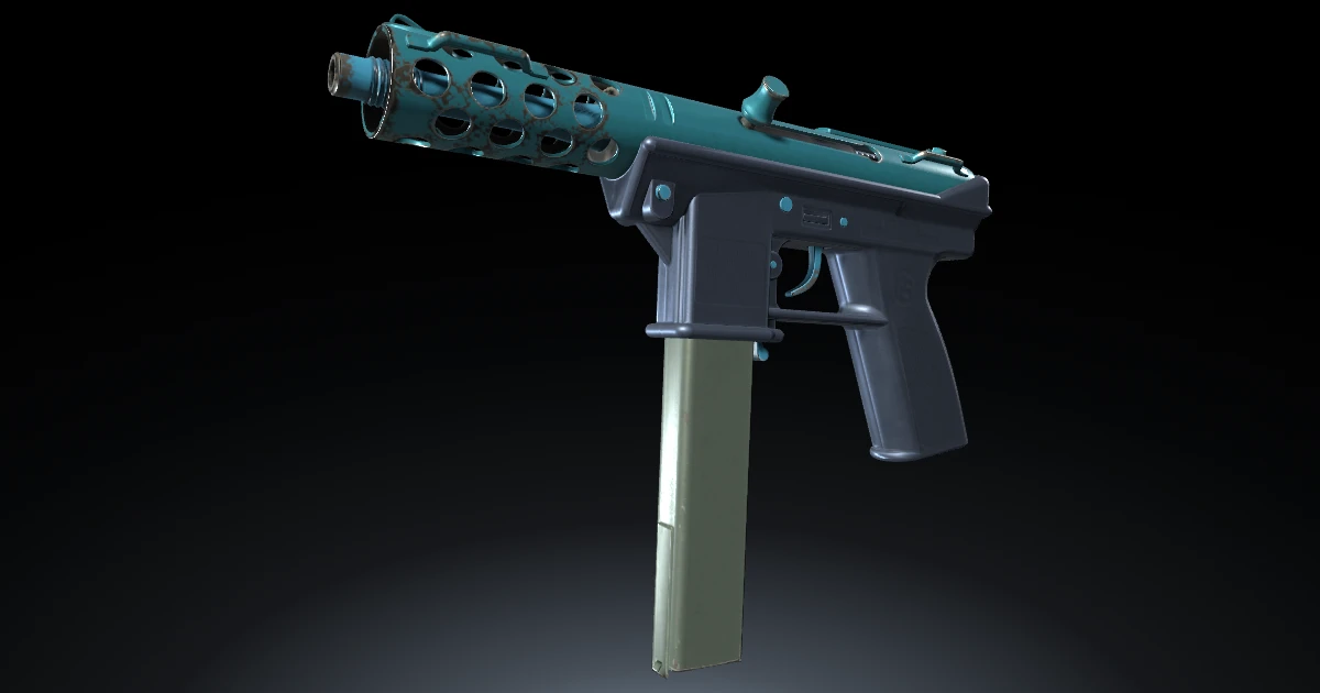 Tec-9 | Blue Blast skin in CS2