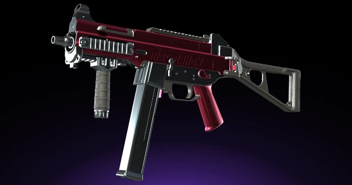 UMP-45 | Crimson Foil skin in CS2