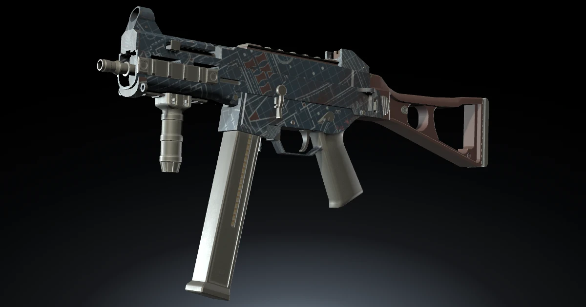 UMP-45 | Facility Dark skin in CS2