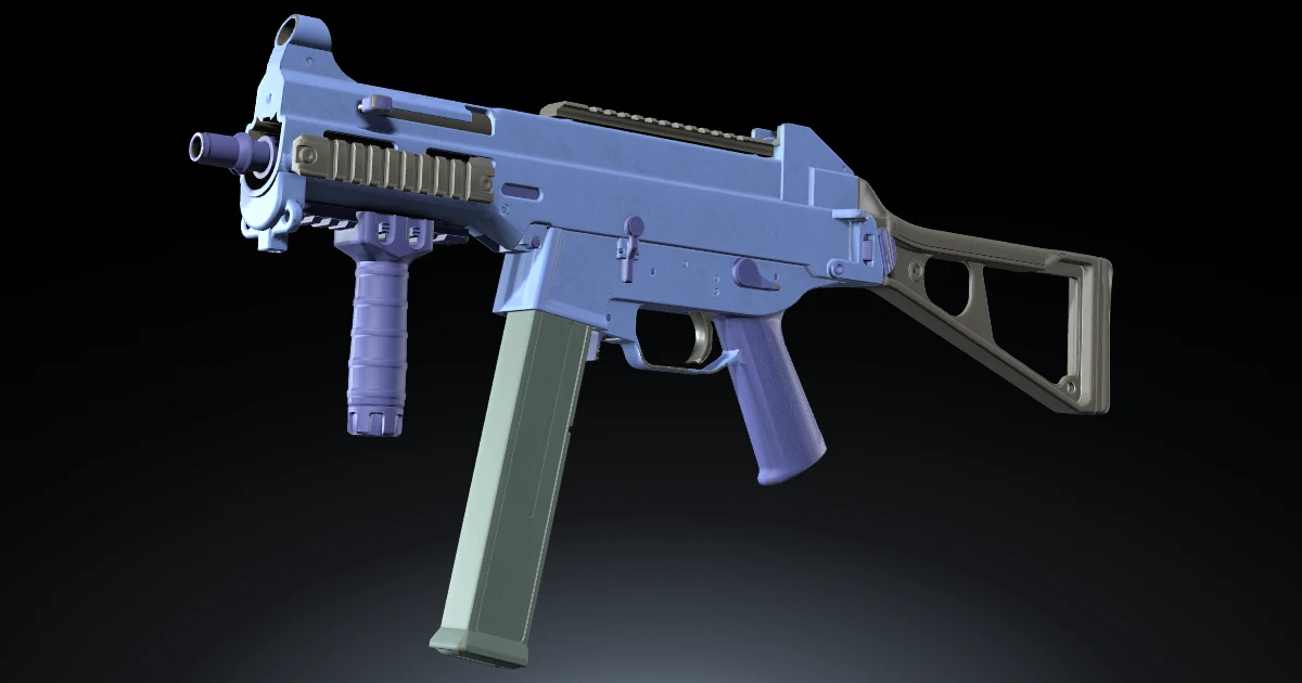 UMP-45 | Indigo skin in CS2