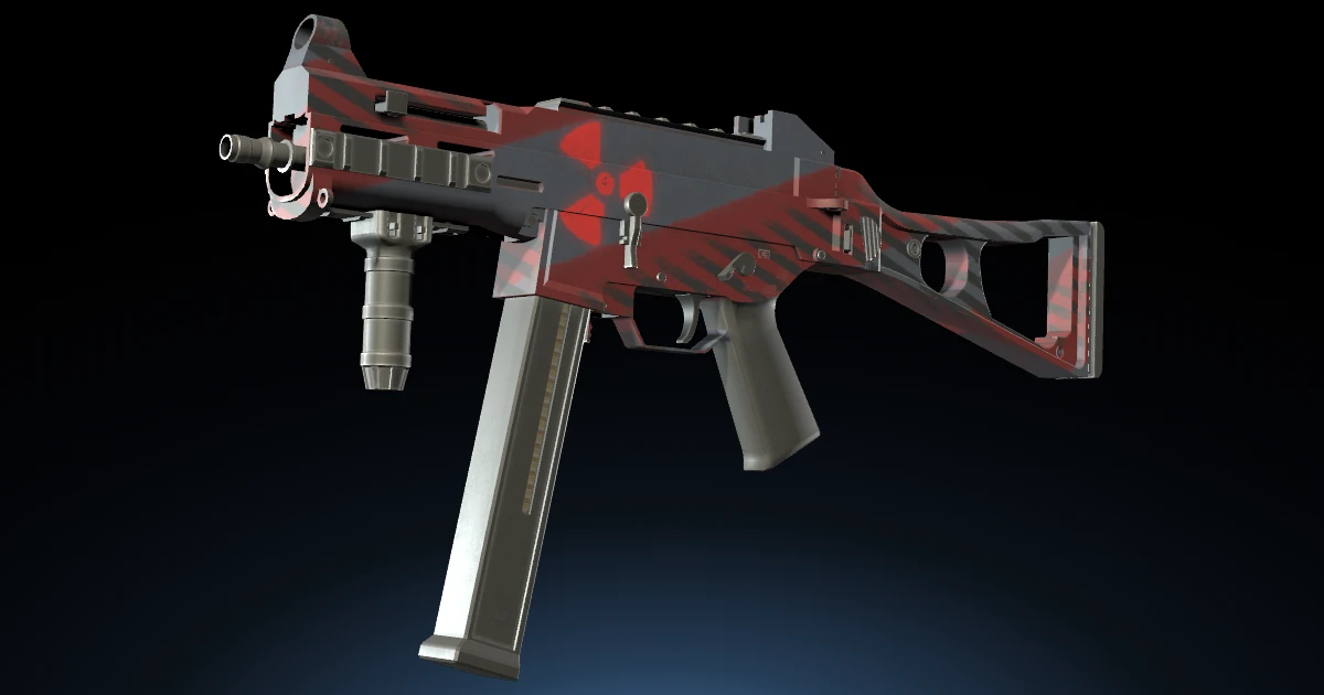 UMP-45 | Fallout Warning skin in CS2