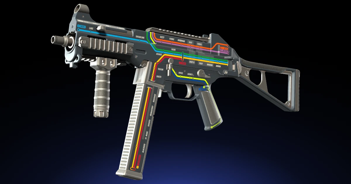 UMP-45 | Late Night Transit skin in CS2