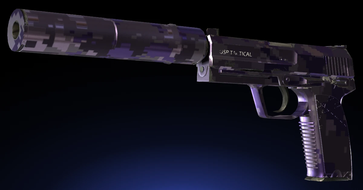 USP-S | Purple DDPAT skin in CS2
