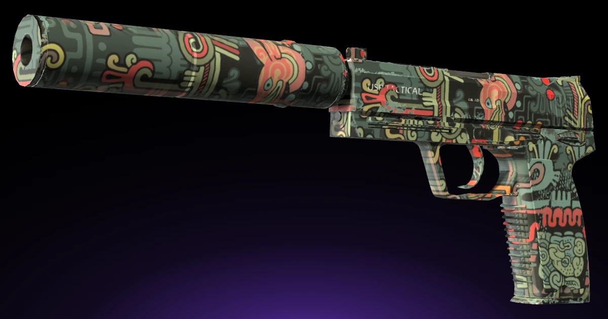 USP-S | Ancient Visions skin in CS2