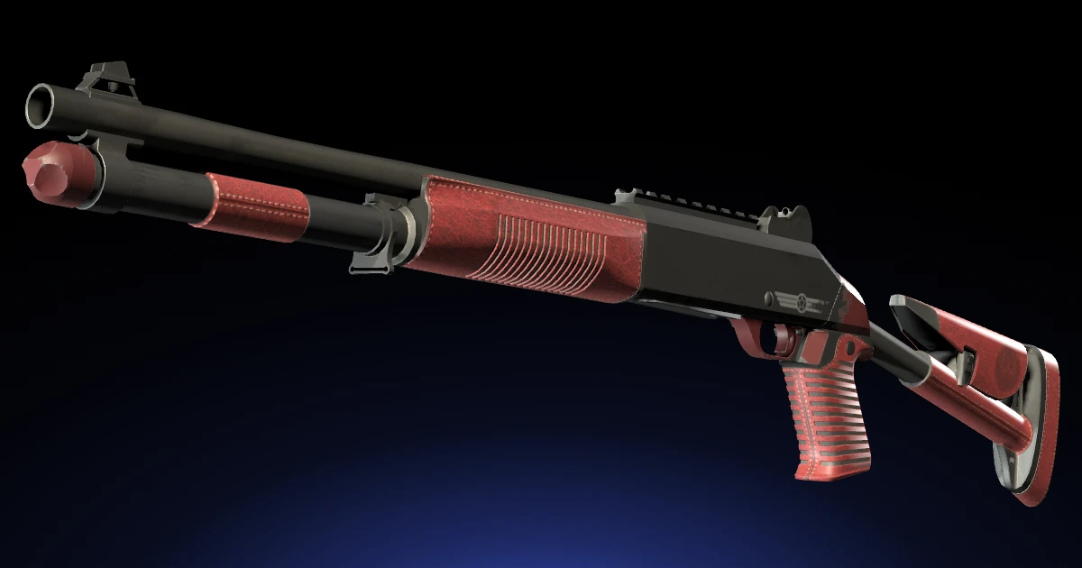 XM1014 | Red Leather skin in CS2