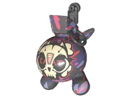 Splatter Cat charm