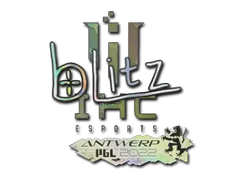 bLitz (Holo) | Antwerp 2022 sticker