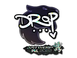drop (Glitter) | Antwerp 2022 sticker