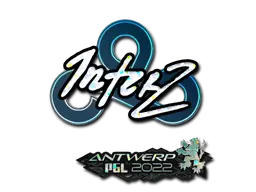 interz (Glitter) | Antwerp 2022 sticker