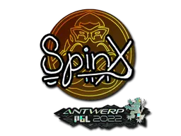 Spinx (Glitter) | Antwerp 2022 sticker