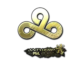 Cloud9 (Gold) | Antwerp 2022 sticker