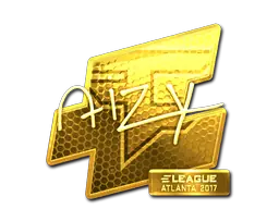 aizy (Gold) | Atlanta 2017 sticker