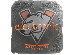 electronic (Foil) | Austin 2025 sticker